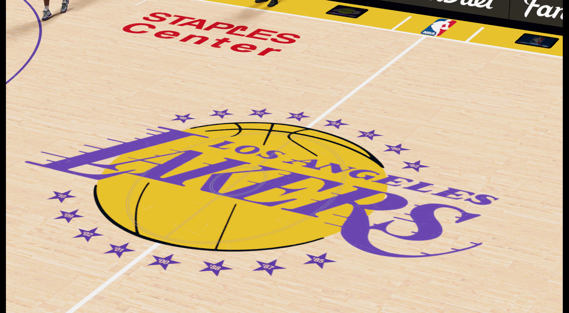 NLSC Forum • Downloads Los Angeles Lakers Staples Center HD Court V2